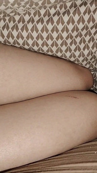 I’m Lying Next to My Stepsister and Touching My Dick.