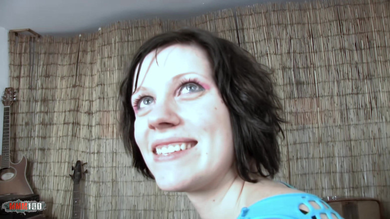 MMM100: First Porn Video for a Cute French Girl with Spanish...