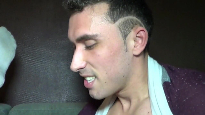 French Twinks Amator videos: Jerome James dipergunakan mentah oleh Yago Sinner