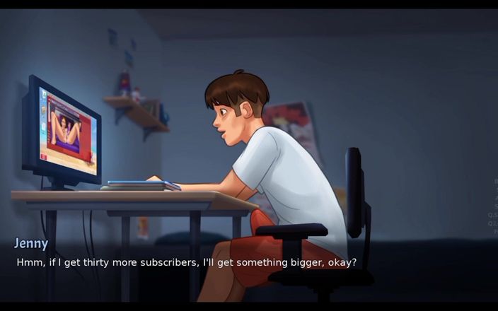 X gamer: Watch Adik tiri pertunjukan kamera musim panas Saga Jenny