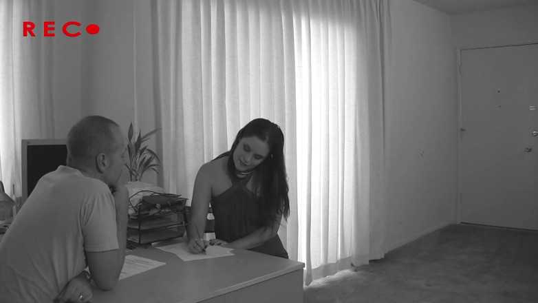 Fuck And Go: Giant cock for a young brunette looking for hard sex