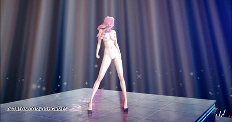 3D-Hentai Games: Wisin &Yandel - Siga o líder Seraphine dança nua