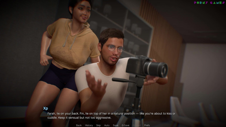 Porny Games: Friendly Housewife by White Foam - Having His First Time with...