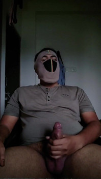 Hot Indian Boy Play with His Big Cock.