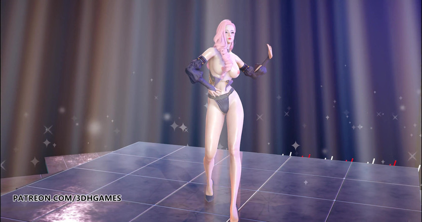 3D-Hentai Games: Wisin &amp; Yandel - Follow the leader Seraphine sexy striptease