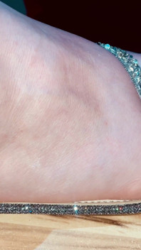 Beautiful amateur foot