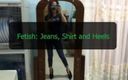 Yalla Alexa: Fetisch: Jeans-Hemd und Absätze