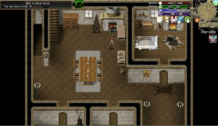 XXX Games Bunk: 죄와의 투쟁 - 게임플레이 - 롤플레이 - 경비원과 고블린이 섹스하는 여성 수감자 섹스 4명