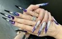 Julia domaina: New Long Nails, New Shape and New Length - Gothic Almond,...