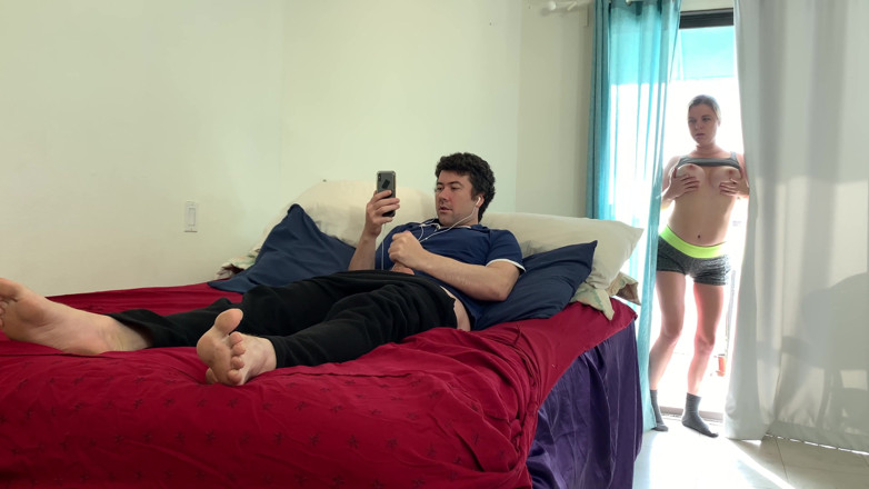 Erin Electra: Stepmom fucks stepson after catching him masturbating