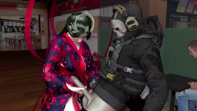 X Hentai: 美女公主和美国特工 V158 - 无码成人动漫 3D