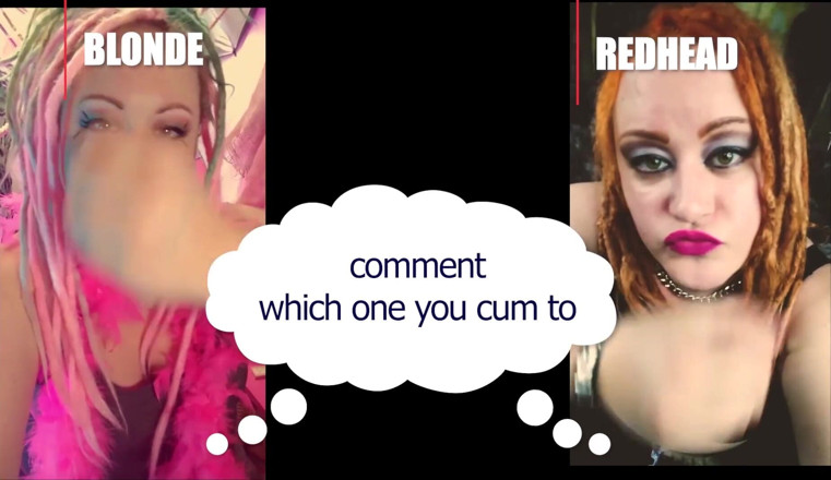 Campsissyboi: คอมเมนต์ว่าตัวไหนทำให้พี่แตก หัว blonde หรือ redhead เวอร์ชั่นตรง