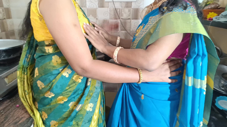 Palani69: Kitchen Lesbian Romance