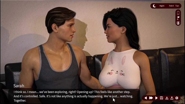Johannes Gaming: Whispers of Desire - Faithfull Path 20 Louis Sucked on Sarah Boobs