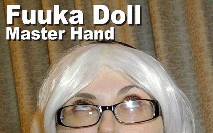 Picticon bondage and fetish: Fuuka Doll &amp;amp; Master Hand gets fed a donut