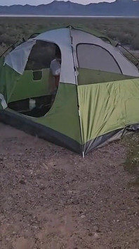 Desert Camping Squirt Session