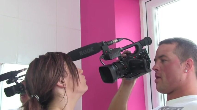 UK Babes: Redhead babe suck and fuck dick in bathroom