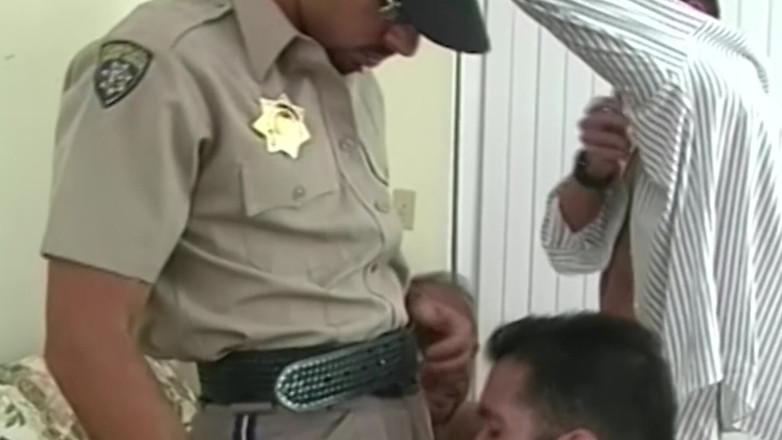 SEXUAL SIN GAY: Anal Agents Scene-4_orgy Between Cops and Bear Who Suck Each...