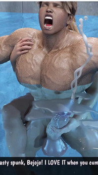 Super Hot Teen with Big Boobs Fucked Hard Before Eating Cum Cockham Superheroes 32