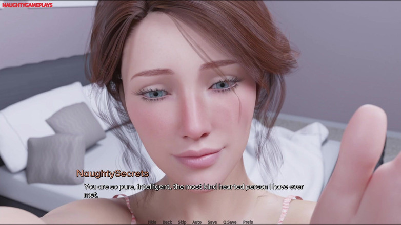 Naughty gameplays: Heart Problems 11 by Xenorav - エッチな義理熟女が寝室で巨大なチンポで男を誘惑し、熟女が巨根を与えるように懇願する