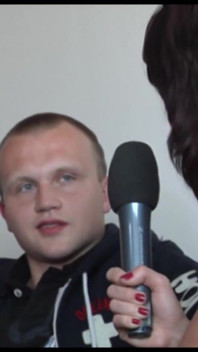 Blonde babe gets fucked by her partner after the interview