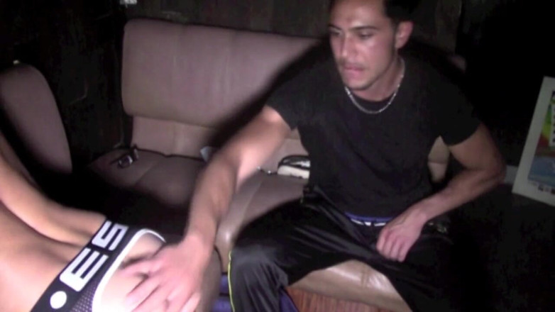 Crunch Boy: Slut twink fucked by straight Arab in a cruising