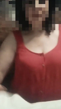 Stepmom, 57 Years Old, with Big Natural Tits, Irons Clothes and Has a Secret Video Call with Her Stepson.
