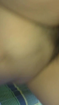Shy college student loves cum in her tanned pussy