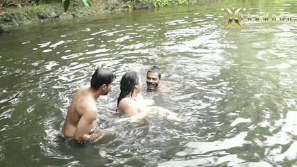 Xtramood: Dirty big boobs bhabhi bath in pond with handsome de...