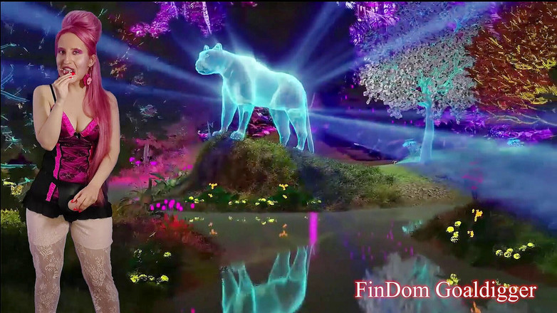 FinDom Goaldigger: JOY si užívá lízání mrdky