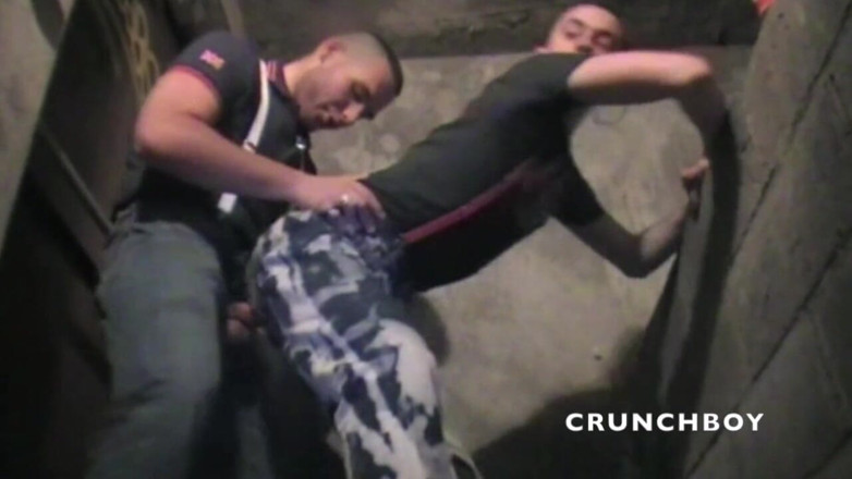 Sneaker gay: Hard humiliation with piss and fist for skins perverts