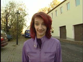 Dirty Teeny: Redhead teen with small tits gives an amazing blowjob at...