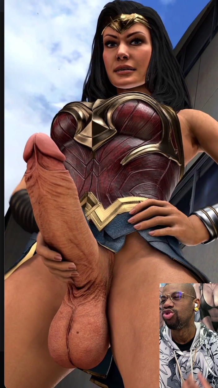 L6RD7BLU3 FUTA: Zázračná žena nenuceně honí svého krásného transgender ptáka