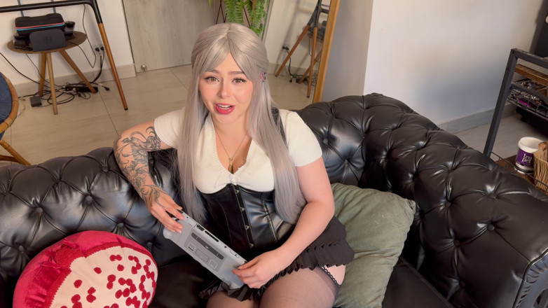 DaliaMorgan: My Stepsister's Gothic and Big Ass Friend Gets Fucked Hard -...