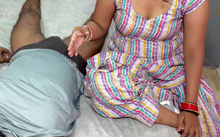 Neelima69: Bhabhi Feeling Horny Home Alone Seduces and Fucks Her Devar