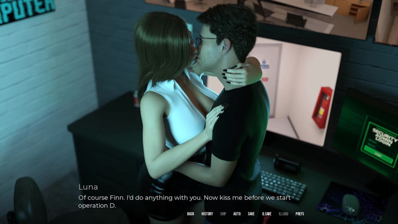 Dirty GamesXxX: In veiligheid: twee hotties de ene trouwde met de ander...