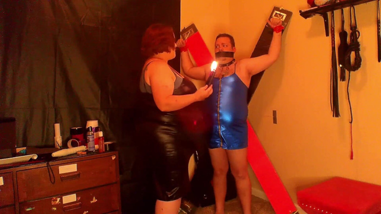 MistressMandslave: Mistress M and sissy slave 2