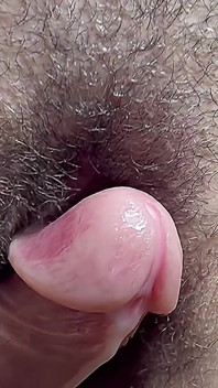 Fun in a Public Toilet, Rubbing a Stranger's