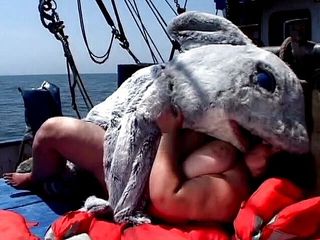 Big Beautiful Babes: Fat beach patrol vol4 - Sharkman fucks BBW whale pussy at...