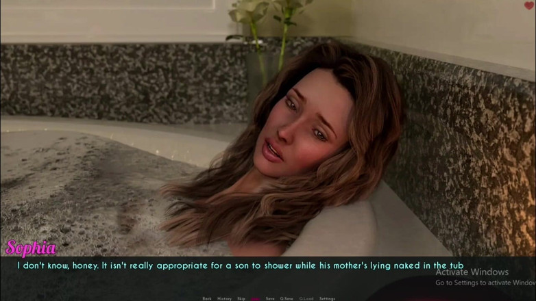 Kitty Gamer: AWAM #6 - Dylan took a shower while Sopia took a shower...Sophia...