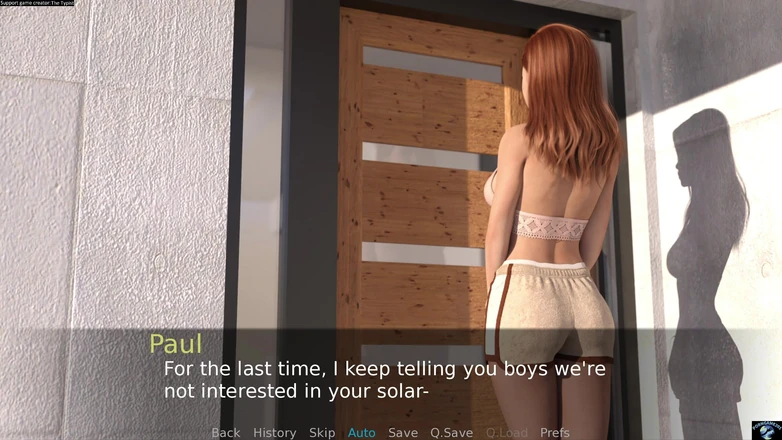 Porngame201: Because I Love Her 3 to Be Continue