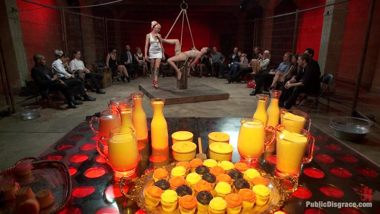 Public Disgrace by Kink: Amateur Model Disgraced at the Armory