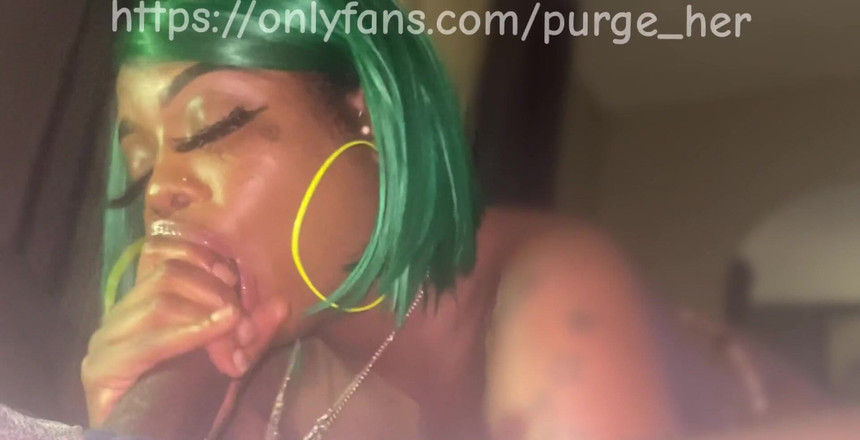 Purge_her: Грязная головка от присосок