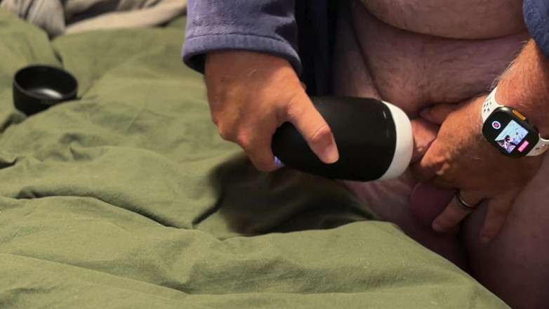 Truridge: Hands Free Orgasm Cum Lube Collecting