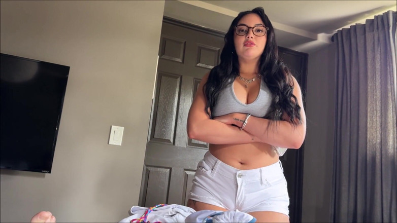 Alex Adams: Big Step Sis Shares Bed on Miami Vacation - Nika Venom