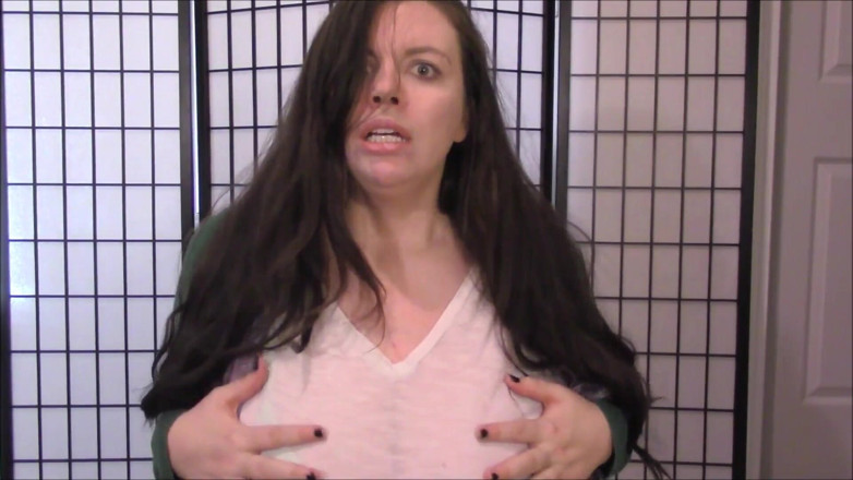 Lovely Lilith: Breast expansion holding Santa detained