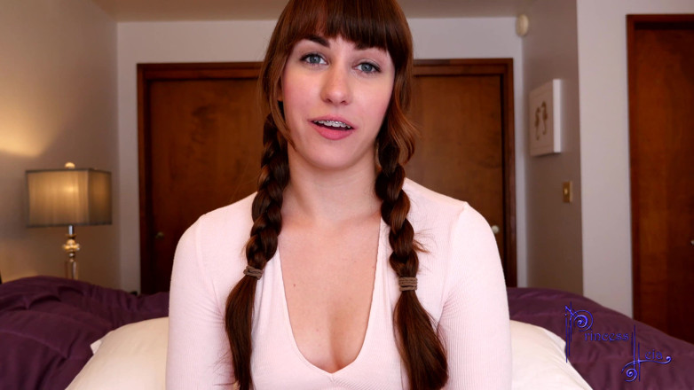 Princess Leia: Webcam fun with stepdad