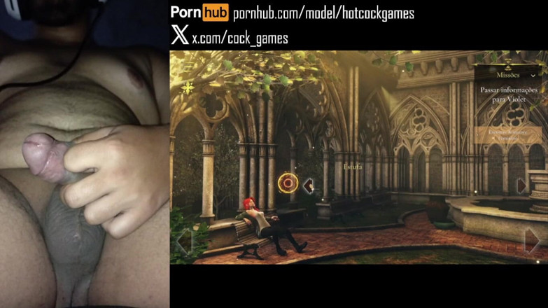 hot cock games: Чарівна пизда, глава 1, частина 4 (геймплей на камеру члена)