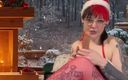 Bigtiddygoth: Freche liste von miss claus: keuschheitsstrafe