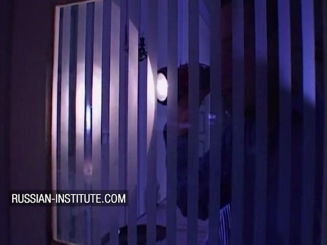 Russian Institute: Secret threesome with 2 hot teens at the institute